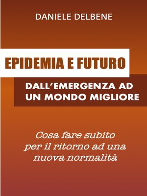 cover image of EPIDEMIA E FUTURO